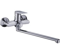 Универсальный смеситель Potatoс плоским прямым изливом и переключателем для душа P22236-7