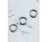 Штора для ванной белая EG Marble 551 7