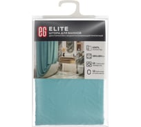 Штора для ванной EG ELITE Бирюзовый 547