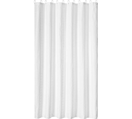 Штора для ванной EG DIAMOND Белая 543 1