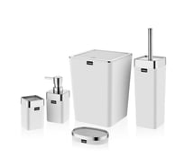 Набор для ванной комнаты VIALEX ELITE 5 предметов KB004-white