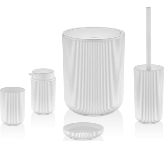 Набор для ванной комнаты VIALEX PRO 5 предметов PRB100-white 1