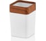 Стаканчик для зубных щеток VIALEX ELITE KB211D-white 1