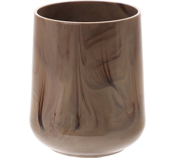 Стаканчик для зубных щеток VIALEX ELEGANCE MARBLE EYM104-latte 1