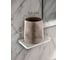 Стаканчик для зубных щеток VIALEX ELEGANCE MARBLE EYM104-latte 4