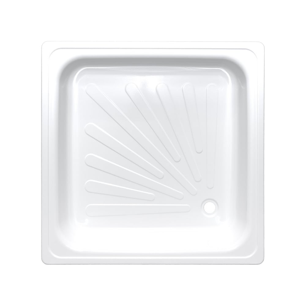 Душевой поддон ВИЗ Antika 90х90х15 см стальной, эмалированный АPS-90101 ...