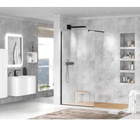 Душевая перегородка Cezares LIBERTA-L-1-70-C-NERO