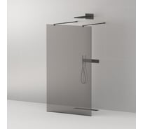 Душевая перегородка Cezares LIBERTA-L-2-120-GR-NERO