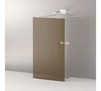 Душевая перегородка Cezares LIBERTA-L-2-80-BR-Cr