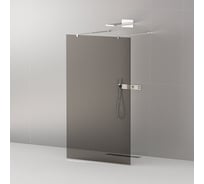 Душевая перегородка Cezares LIBERTA-L-2-80-GR-Cr