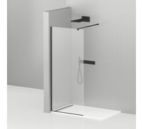 Душевая перегородка Cezares LIBERTA-L-1-105-C-NERO
