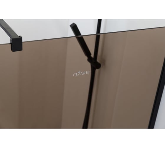 Душевая перегородка Cezares LIBERTA-L-1-110-BR-NERO