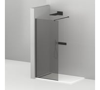 Душевая перегородка Cezares LIBERTA-L-1-80-GR-NERO