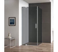 Душевой уголок Cezares SLIDER-AH-1-90-70/80-GRIGIO-Cr