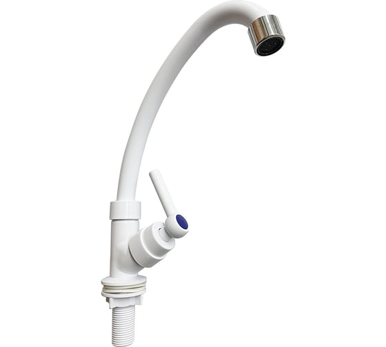 Смеситель моно ROEGEN, 1/2 м/к, ABS, белый, вентиль L5 RU523A
