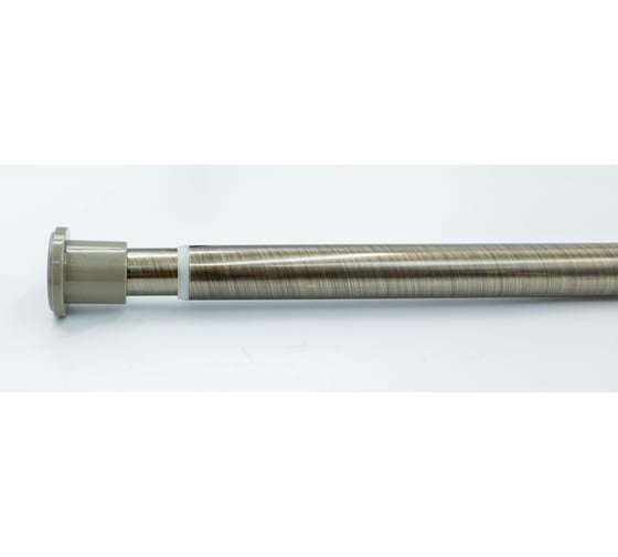 Телескопический карниз Bath Plus  для ванной бронзовая латунь KN-024