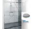 Дверь в душевую нишу GuteWetter GWMPSLD862 180x200 см, профиль хром блестящий, цвет стекла бесцветный, стекло закаленное 8 мм / 6 мм 4698032998769 6