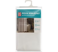 Штора для ванной EG ЕГ PEVA Квадрат 555