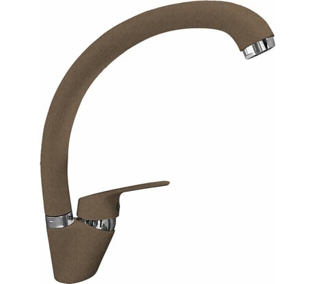 Смеситель для кухни GRANFEST QUARZ боковой, D=35 мм, терракот Z3323 тер