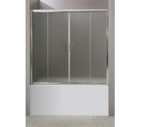 Душевая шторка на ванну BelBagno UNO-VF-2-170/145-P-Cr