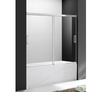 Душевая шторка на ванну Cezares TANDEM-SOFT-VF-2-180/145-P-Cr