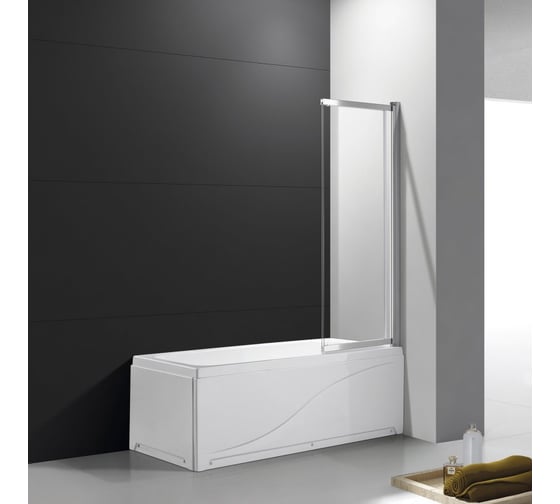 Душевая шторка на ванну Cezares SLIDER-VF-11-100/150-C-Cr