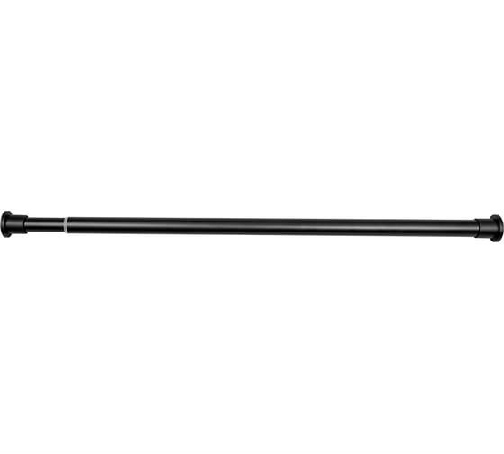 Телескопический карниз Bath Plus  для ванной черный матовый KNmn-021