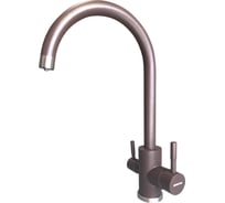 Смеситель для кухни EWIGSTEIN EW U-образный, с краном питьевой воды, шоколад 34235167 шок