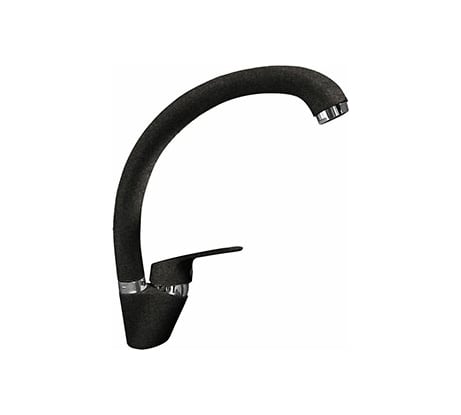 Смеситель для кухни GranFest QUARZ боковой, D-35 мм, черный  Z3323 чер