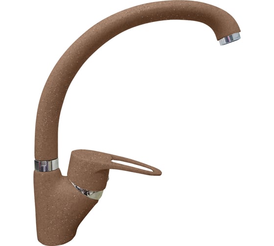 Смеситель для кухни GranFest GF боковой, D-40mm, терракот 1024