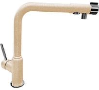 Смеситель GranFest GF Г-образный, с краном питьевой воды, D-35 мм, песочный 7671 пес