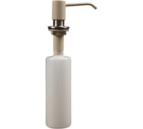 Круглый дозатор с колбой GranFest GF 002 250 мм, беж