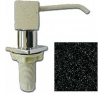 Дозатор с колбой GranFest GF квадрат, черный, 250 мм 004 чер