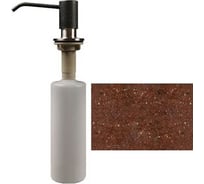 Дозатор с колбой GranFest GF круглый, 250 мм, красный марс 002 кр.м