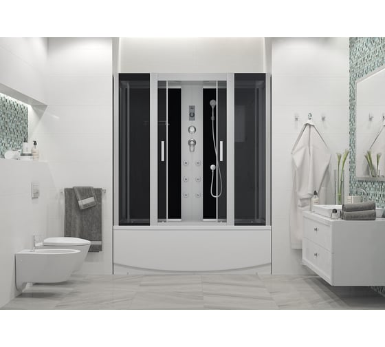 Душевой бокс Erlit Comfort 1680x800x2150 мм ER4517TP-C4-RUS
