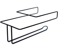 Подвесной держатель для бумажных полотенец МУЛЬТИДОМ "Лофт" 23x12x9.5 см DA52-155