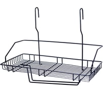Навесная полка для бумажных полотенец на рейлинг МУЛЬТИДОМ "Лофт" 37.5x19x31 см DA52-171