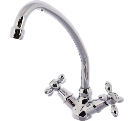 Смеситель для кухни SAMARA Елочка №1 Азалия 1/2, керамика 2410