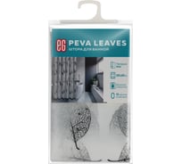 Штора для ванной EG ЕГ PEVA Leaves 552