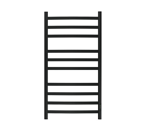 Полотенцесушитель электрический Point Антея П10 500x1000, диммер справа, черный PN17850B