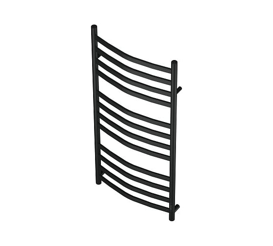 Полотенцесушитель электрический Point Антея П12 500x1200, диммер справа, черный PN17852B