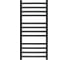 Полотенцесушитель электрический Point Антея П12 500x1200, диммер справа, черный PN17852B 1