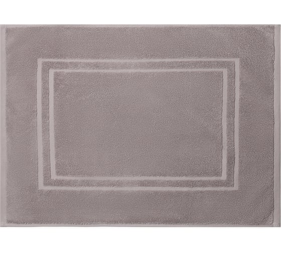 Махровый коврик Этель Classic, цв. светло-серый, 50x70 см, 100% хлопок, 730 г/м2 9848989 1