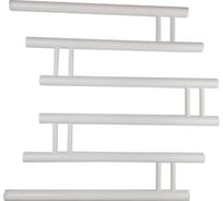 Полотенцесушитель INDIGO Фокстрот Zip 1", 50/50, белый матовый УТ000033978