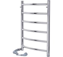 Полотенцесушитель INDIGO Arc Lux electro 80/50, 6 перекладин, провод слева LCALE80-50L-6
