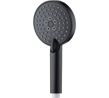 Ручной душ Orange 110 мм, черный OS03b