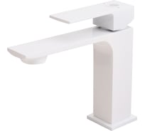 Смеситель для раковины ORANGE Lutz белый M04-021w