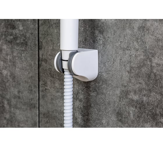Настенный держатель ORANGE O-Shower белый OWB-A-W