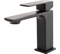 Смеситель для раковины ORANGE Lutz черный M04-021b