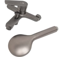 Смеситель для ванны Orange Loop M26-100gr графит